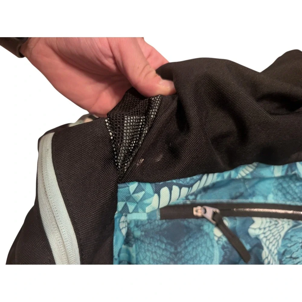 Nike Kobe Bryant Mamba Basketball Backpack Blue Snakeskin BA4738-444